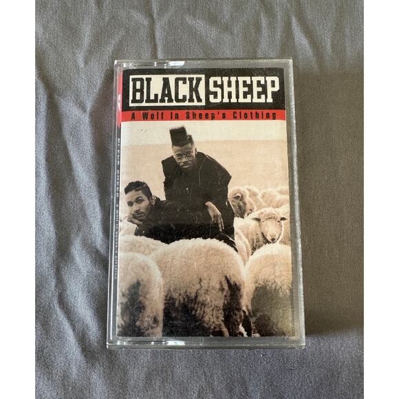 1991 A Wolf in Sheep's Clothing by Black Sheep Cassette, 90's Hip Hop Rap - Picture 1 of 3